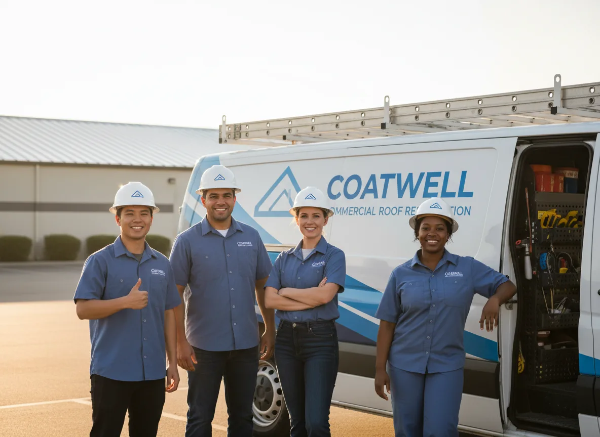 Commercial roof coating company in Fertile, MN